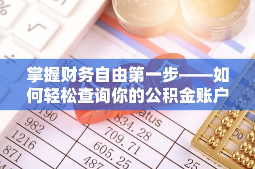 道真掌握财务自由第一步——如何轻松查询你的公积金账户余额