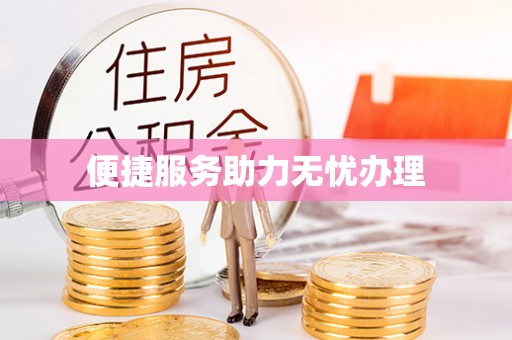 道真便捷服务助力无忧办理