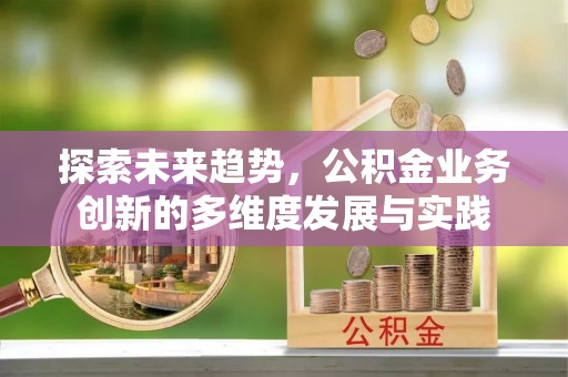 道真探索未来趋势，公积金业务创新的多维度发展与实践