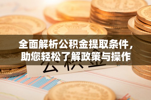 道真全面解析公积金提取条件，助您轻松了解政策与操作