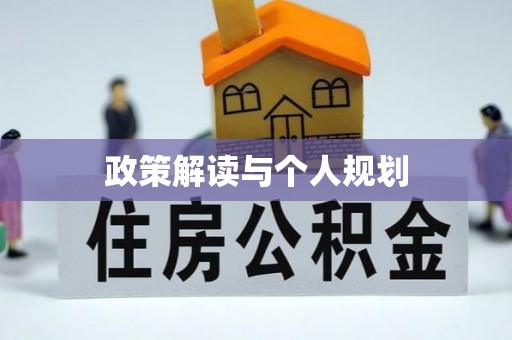 道真政策解读与个人规划